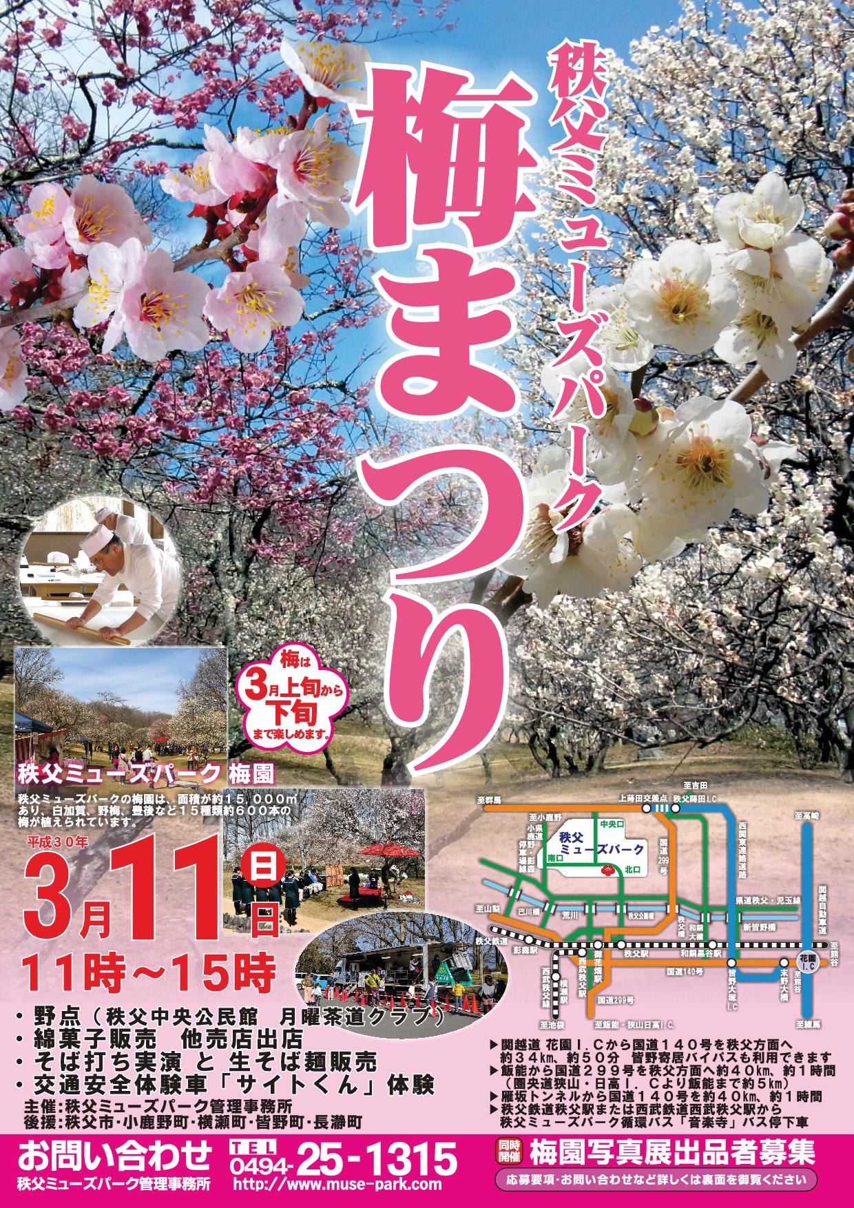 秩父ミューズパーク　梅まつり