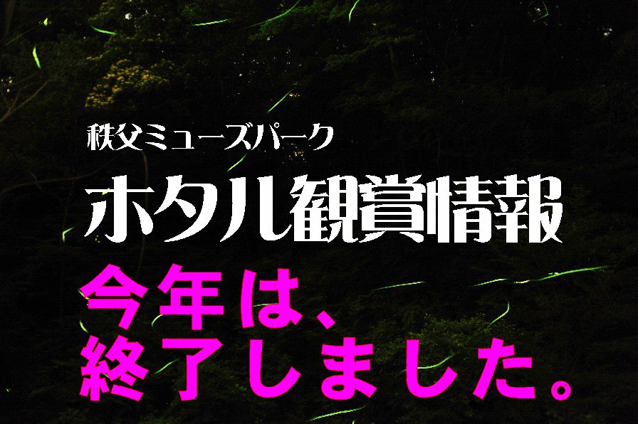 ホタル飛翔情報 終了