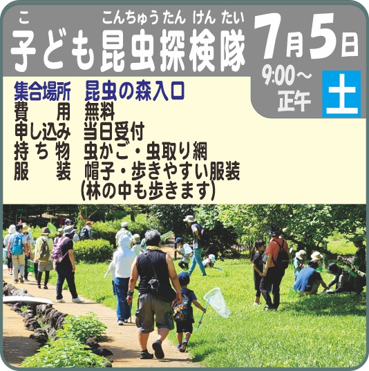 こども昆虫探検隊